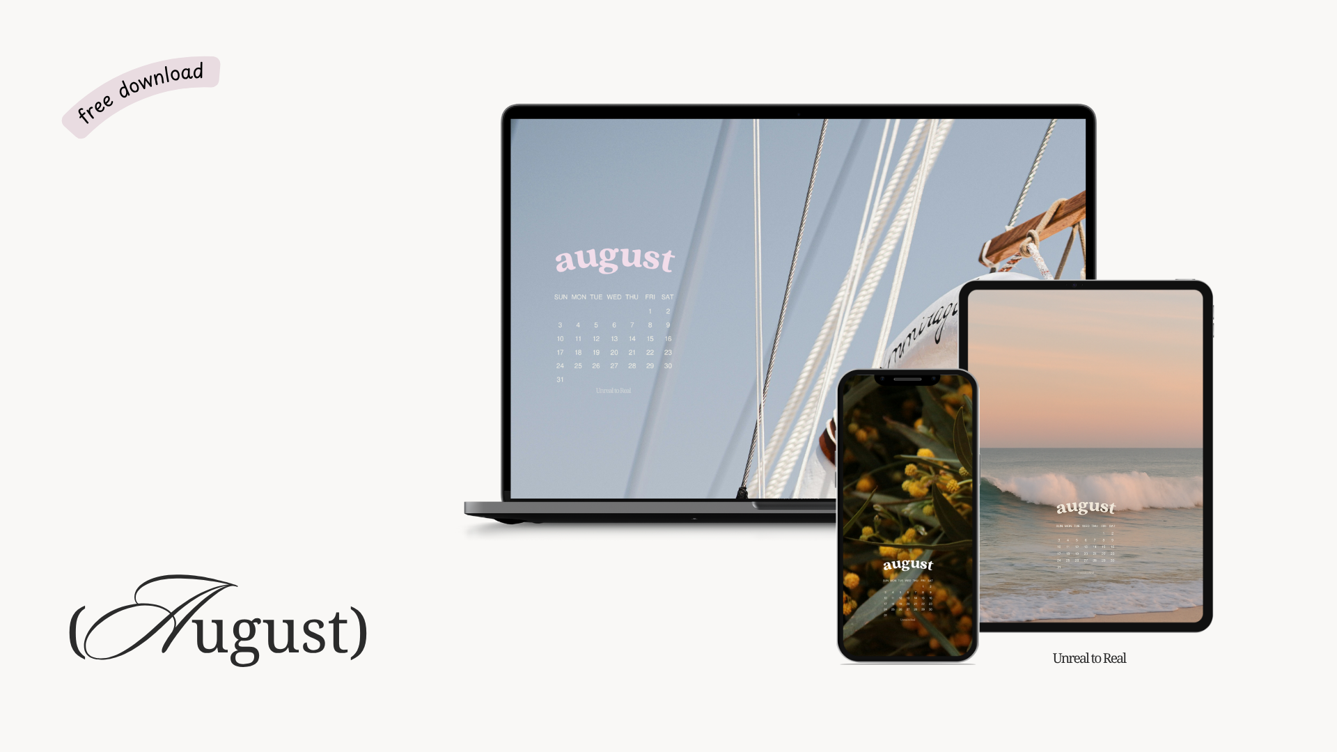 Free August Wallpapers