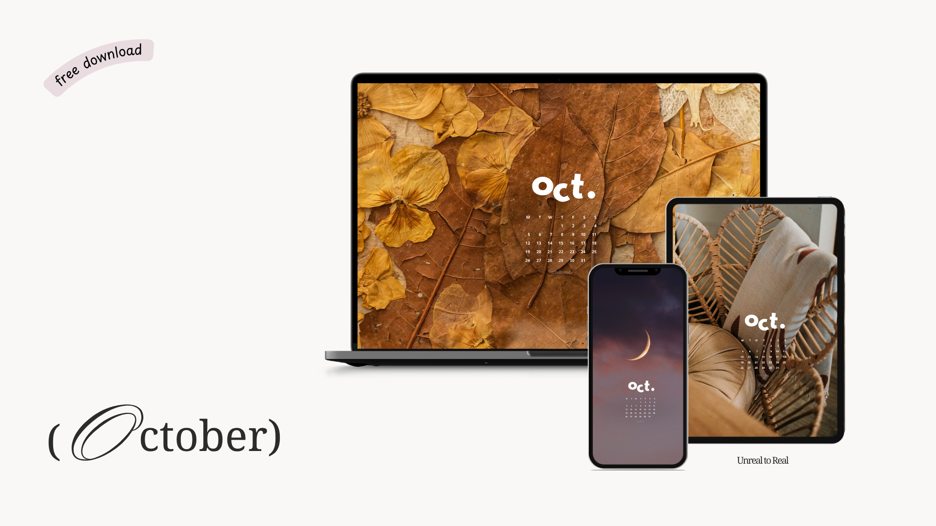 October 2026 Free Wallpapers: Aesthetic Autumn Theme Wallpapers for iPhone, iPad and Mac