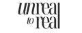 Logo of Unreal to Real - digital planners, journals, templates.